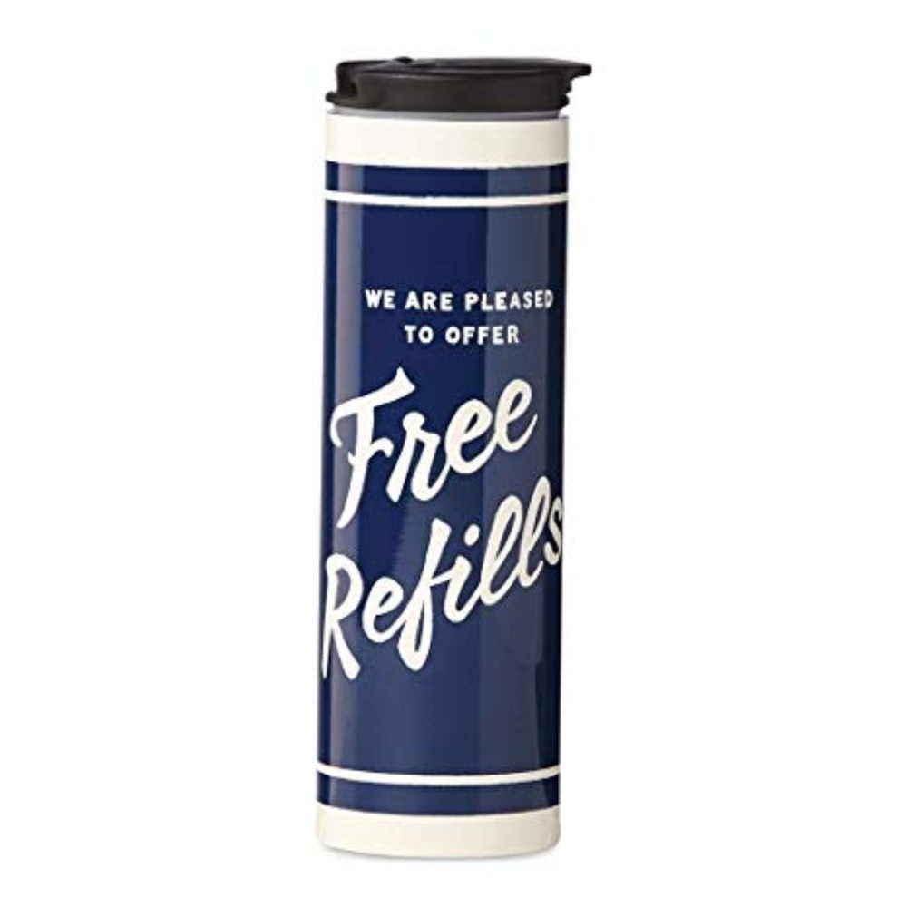 Kate Spade Free Refills Stainless Steel tumbler